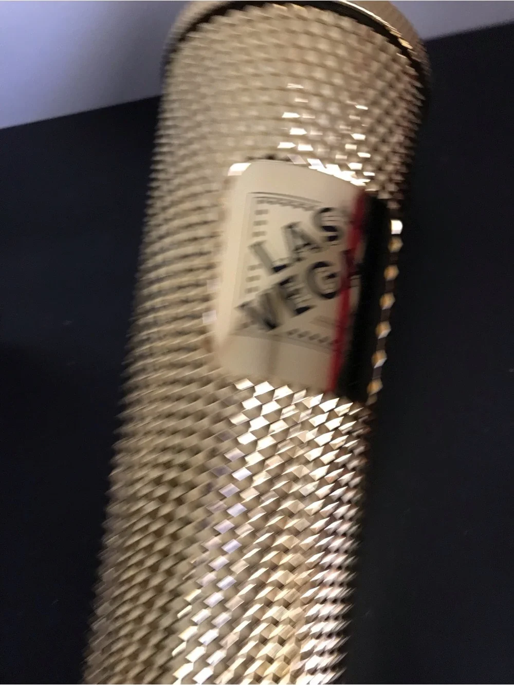 Starbucks Las Vegas Gold Studded Tumbler New!